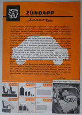 Original zündapp prospekt - zÜndapp,