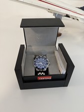 Certina DS First Chrono, 541.7184.42 / SKN-HA- 12438 C, Blaues Ziffernblatt, OVP