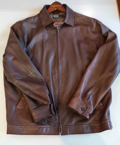 Polo ralph lauren - ralph, lederjacke