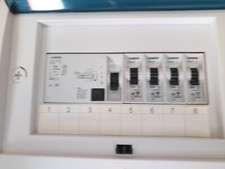 NEU 400V Sicherung kasten aufputz mit SIEMENS  FI 40 A 0,5A u. B16A  