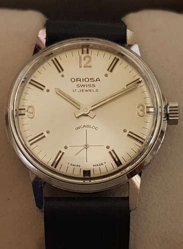 Vintage armbanduhr oriosa - armbanduhr, –