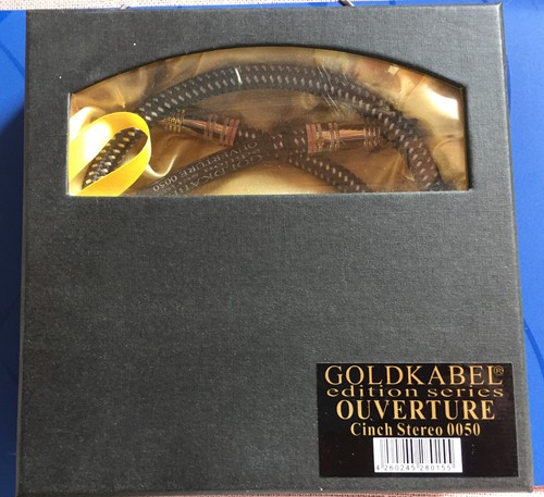 Paar goldkabel ouverture - 1,
