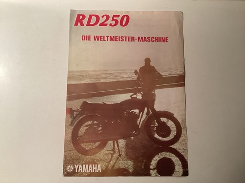 Yamaha prospekt rd250 original - prospekt,