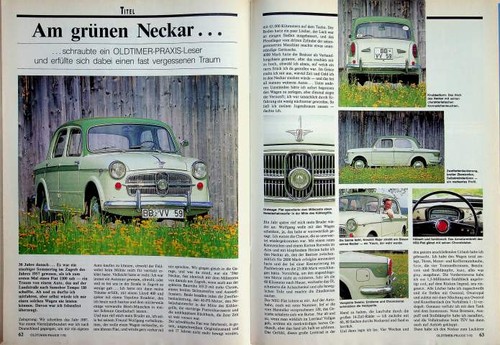 Oldtimer praxis 1172 - oldtimer, fiat