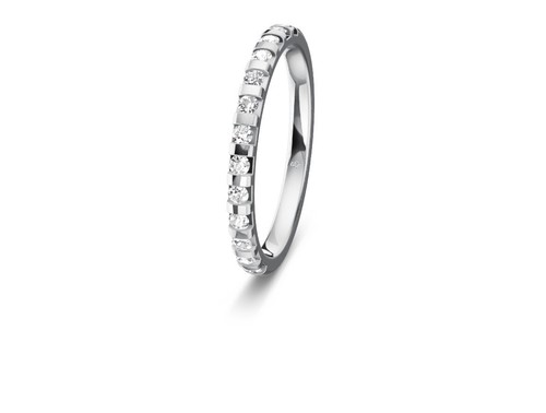 585 gold damenring - damenring, diamanten