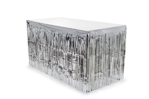 Lametta tischrock 300x80cm - lametta,