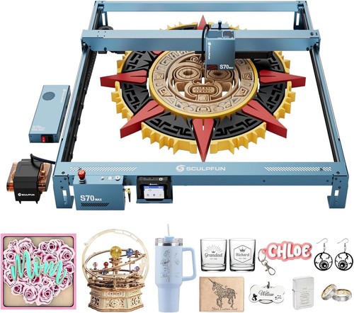 Sculpfun s70 max 70w laser - sculpfun,