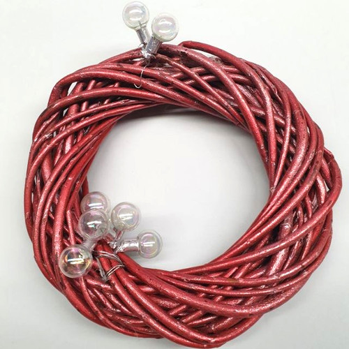 Pink rot farb - pink/rot-farb., weidekranz