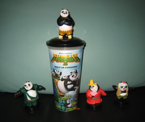 Kung panda mit topper - panda, 3