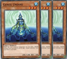 yugioh 3x Genex Undine