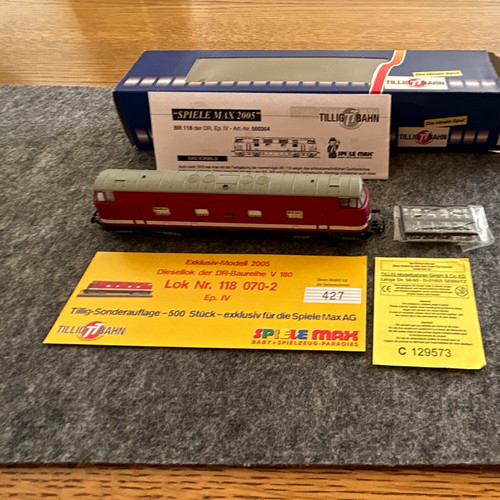 Tillig spur diesellok br - spur, dr