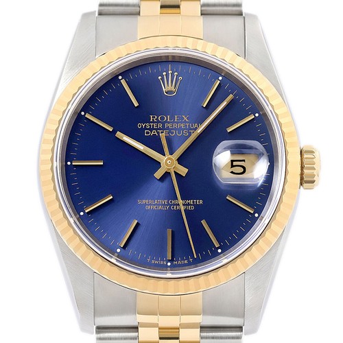Rolex datejust 18k - gelbgold, &