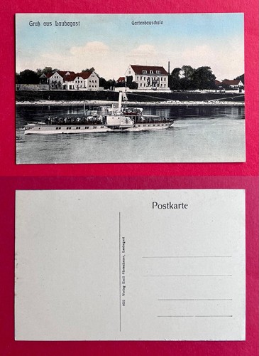 Dresden laubegast 1910 - ak,
