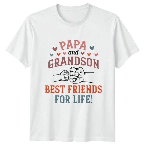 Papa und enkel herren - herren, t-shirt