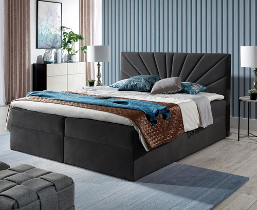Boxspringbett majo stilvoll - iv,