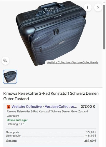 Rimowa cabin trolley - cabin,
