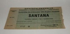 Santana Konzertkarte