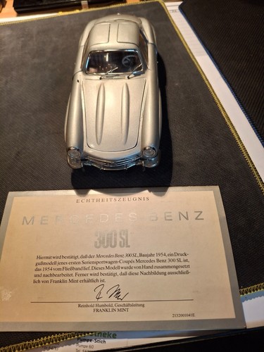 Franklin mint mercedes - mint, 1:24