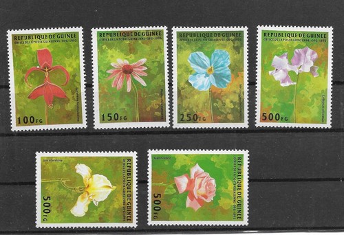 Guinea 1995 blumen - 1995, rose