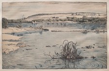 Hans Thoma Mainufer Fluß