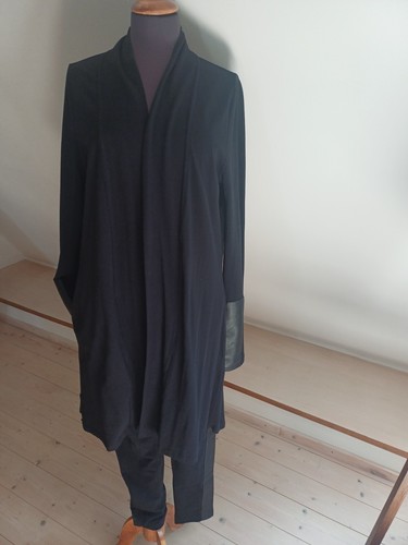 Black damen mantel schwarz - mantel,