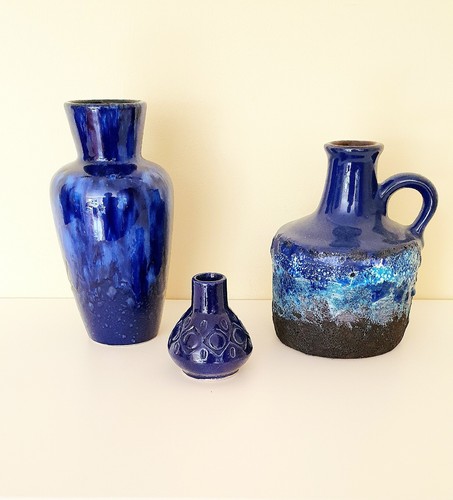 Vase konvolut blau - vase,