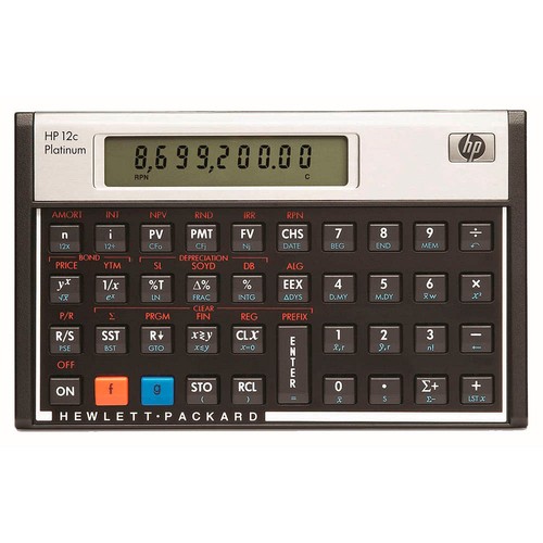 12c platinum finanzrechner - hp,
