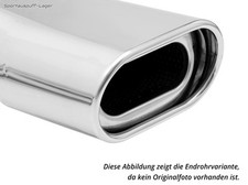 Fox Edelstahl Auspuffendrohr