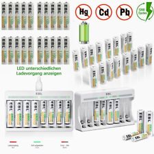 EBL Akku AAA/AA Micro Typ 2800mAh 1100mAh Wiederaufladbare Batterien & Ladegerät
