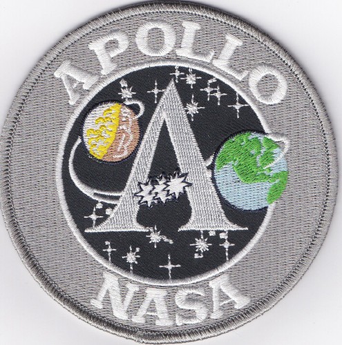 Apollo program aufnäher - program,