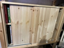 Ikea Schiebetüren-Schrank für System Ivar, Regal 30cm tief