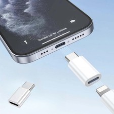 8Pin IOS auf USB-C Type-C Adapter für iPhone Schnellladen Datenübertragung 1x-4x