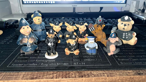 Polizei tierfiguren in - polizei,
