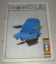 Betriebsanleitung Grammer Trecker Schlepper Sitz Fahrersitz Komfort 07/1998!