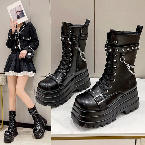 Damen stiefeletten gothic - damen,
