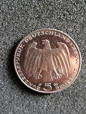 5 Deutsche Mark Karl Marx 1818 - 1883 von 1983 J  BRD