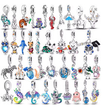 💘 Charms Anhänger Liebe Herz Pfote Damen Geschenk Armband | 925 Sterling Silber