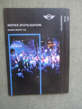 Mini Radio Boost CD Notice