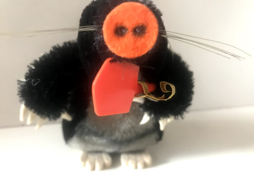 Steiff maulwurf maxi - maxi, knopf