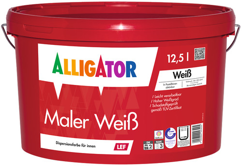 Alligator maler weiß lef 5 - maler,