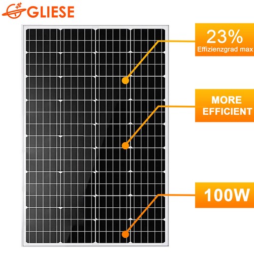100w solarpanel 12v solarmodul - solarpanel,