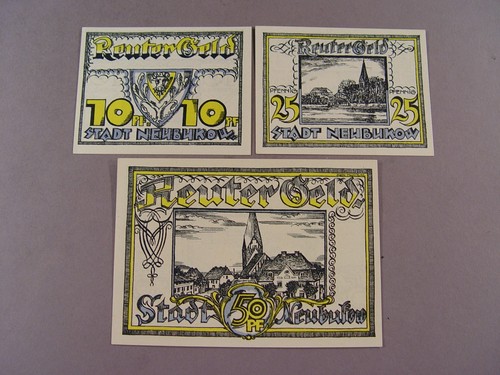 225 notgeld reutergeld der - notgeld:,