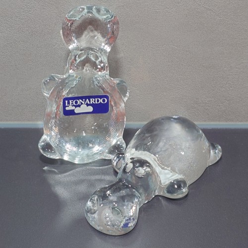 Nilpferd glas skulpturen - nilpferd, glas-skulpturen