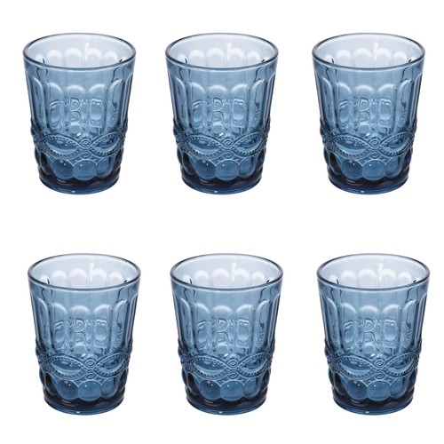 6er set wassergläser - set,