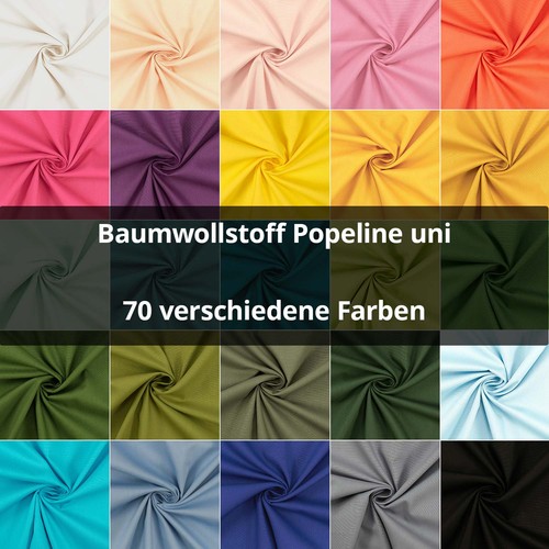 Baumwollstoff popeline 100 - popeline,, 100%