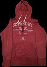 Superdry Hoodie, Rot, Größe