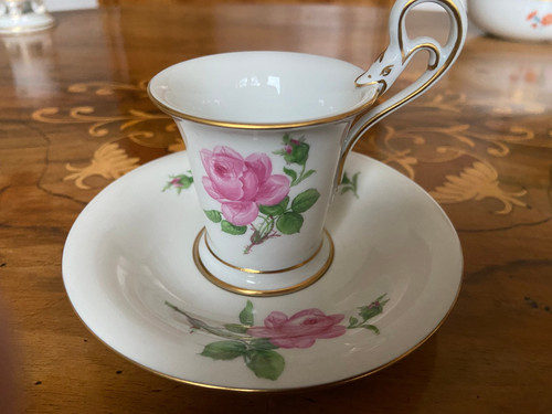 Meissen porzellan mokkatasse - meissen,