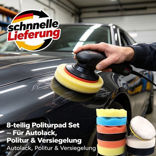 Polierschwamm set 150mm - polierschwamm, 80/150mm