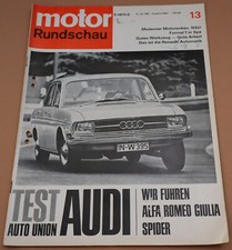 Motor Rundschau 13/66 Alfa