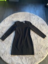 H&M Kleid Schwarz  Gr. 38 Steine Silber Hochzeit Party  Neu